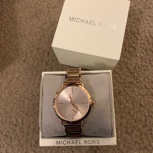 MK Watch rose gold